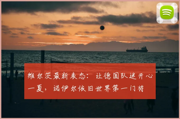 维尔茨最新表态：让德国队迷开心一夏，诺伊尔依旧世界第一门将