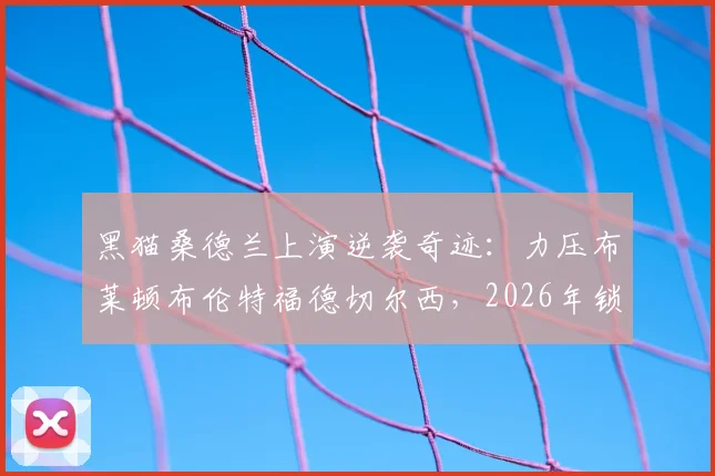 黑猫桑德兰上演逆袭奇迹：力压布莱顿布伦特福德切尔西，2026年锁定欧战席位全解析